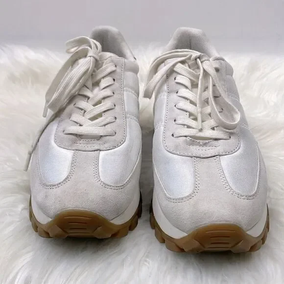 H&M | cream white chunky platform sneakers 8.0 - Picture 7 of 7